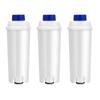 Coffee Machine Filters Compatible with DeLonghi DLSC002 Activated Carbon Water Filter Cartridges Replacement for DeLonghi Filter 3