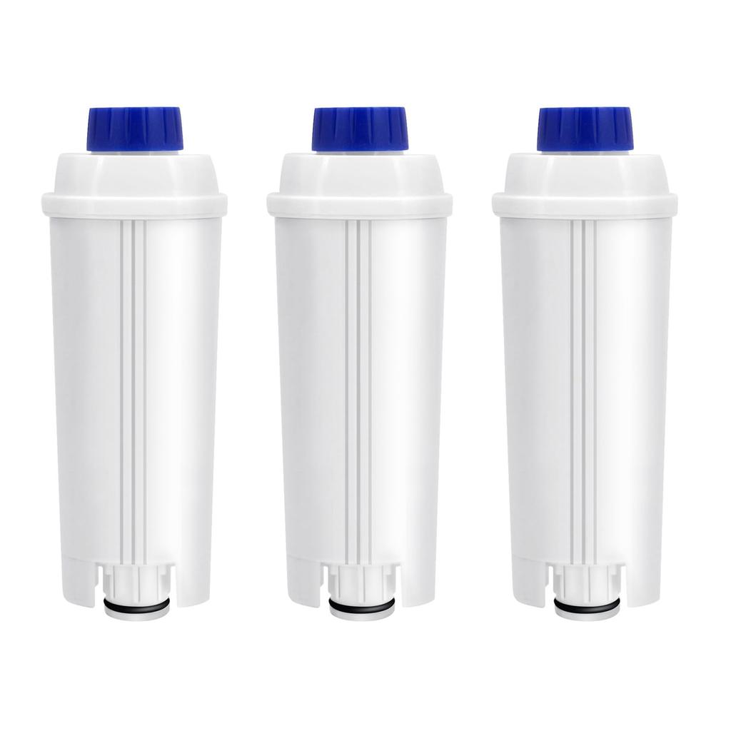 Coffee Machine Filters Compatible with DeLonghi DLSC002 Activated Carbon Water Filter Cartridges Replacement for DeLonghi Filter 3