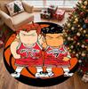 SLAM DUNK Pattern Round Rug, Indoor/Outdoor Mat, for Picnic, Gameroom, Bedroom, Office, Living Room, Home Decor Carpet, Birthday Gift