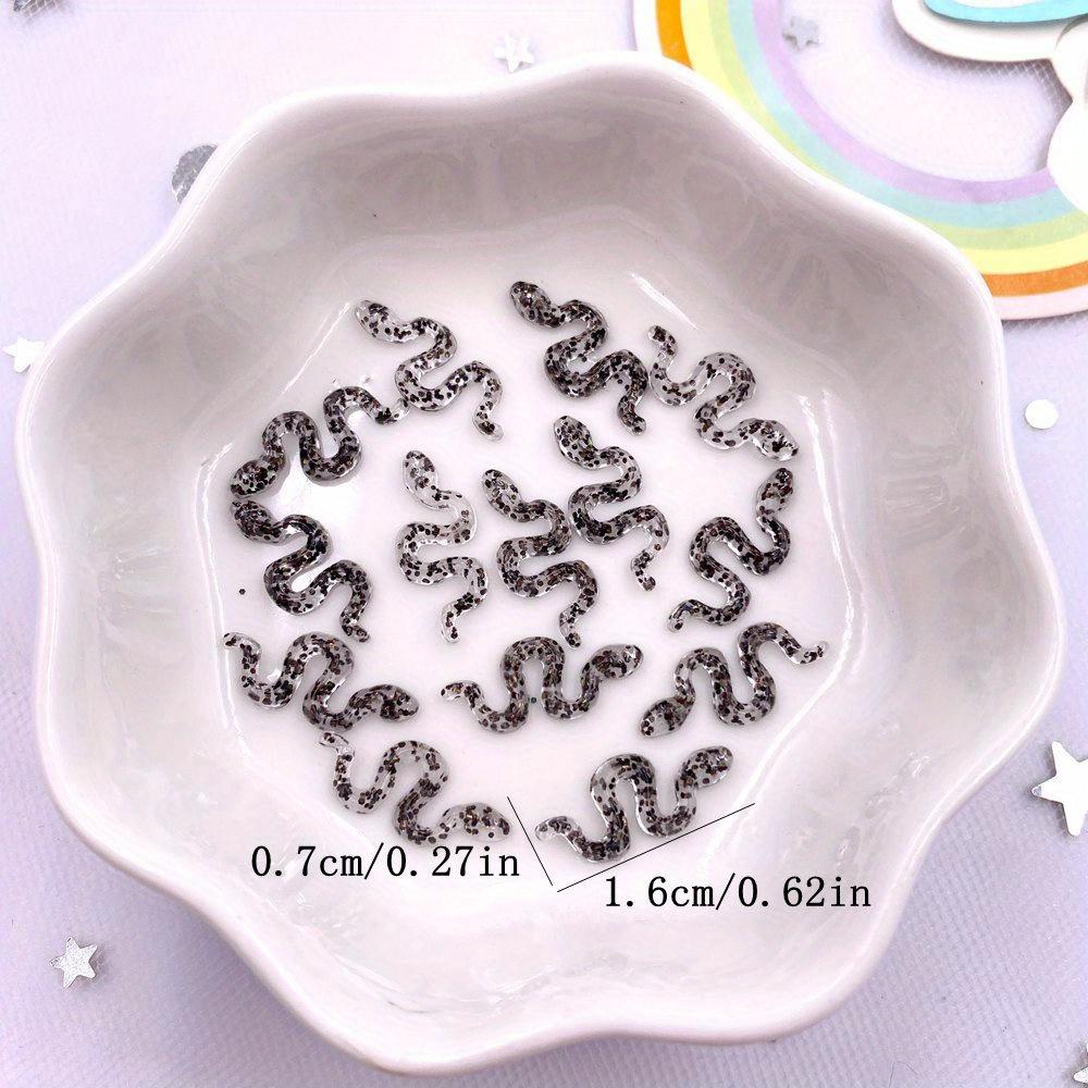 60 шт. Разноцветные блестящие эпоксидные пайетки-Украшения с плоской задней стороной для DIY скрапбукинга, свадебного декора, нейл-арта.