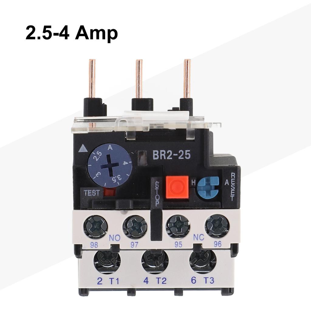 0.1-25Amp Motor Relay 3 Phase AC 50Hz/60Hz FR NR2-25