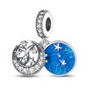 Copper Jellyfish Dolphin Turtle Starfish Shell Luminous Ocean Series Charms Beads Fit 3Mm Original Bracelets Diy Jewelry