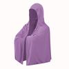 Plus Size Quick-Dry Hooded Beach Towel with Sun Protection and Cooling Effect