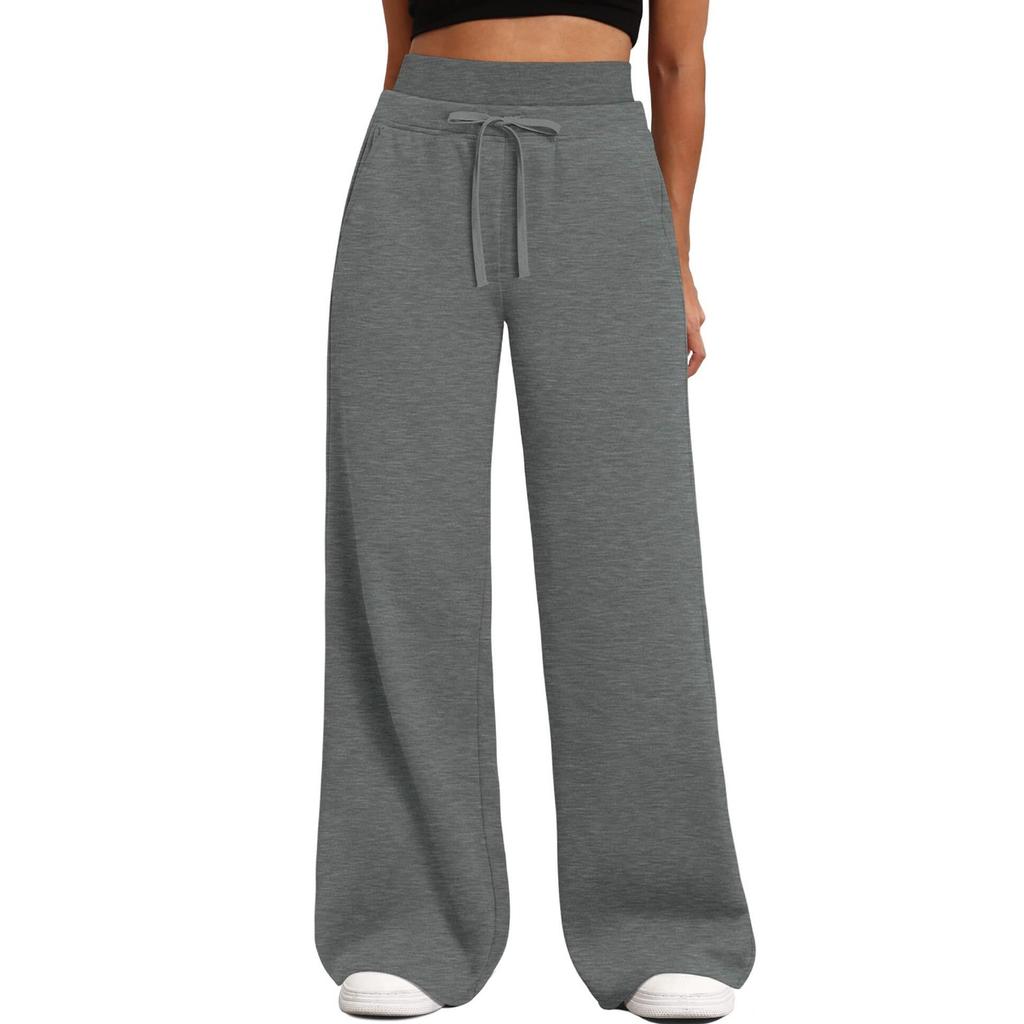 Ladies Fashion Casual Pants Solid Color Pants