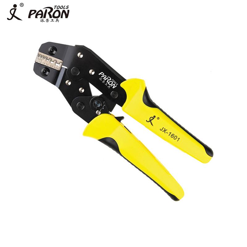 PARON JX-1601-6/JX-1601-8/JX-1601-2546 0,25-6 мм 2 щипцы для обжима проводов многофункциональный инструмент инженерный храповой инструмент для обжима наконечников шнура