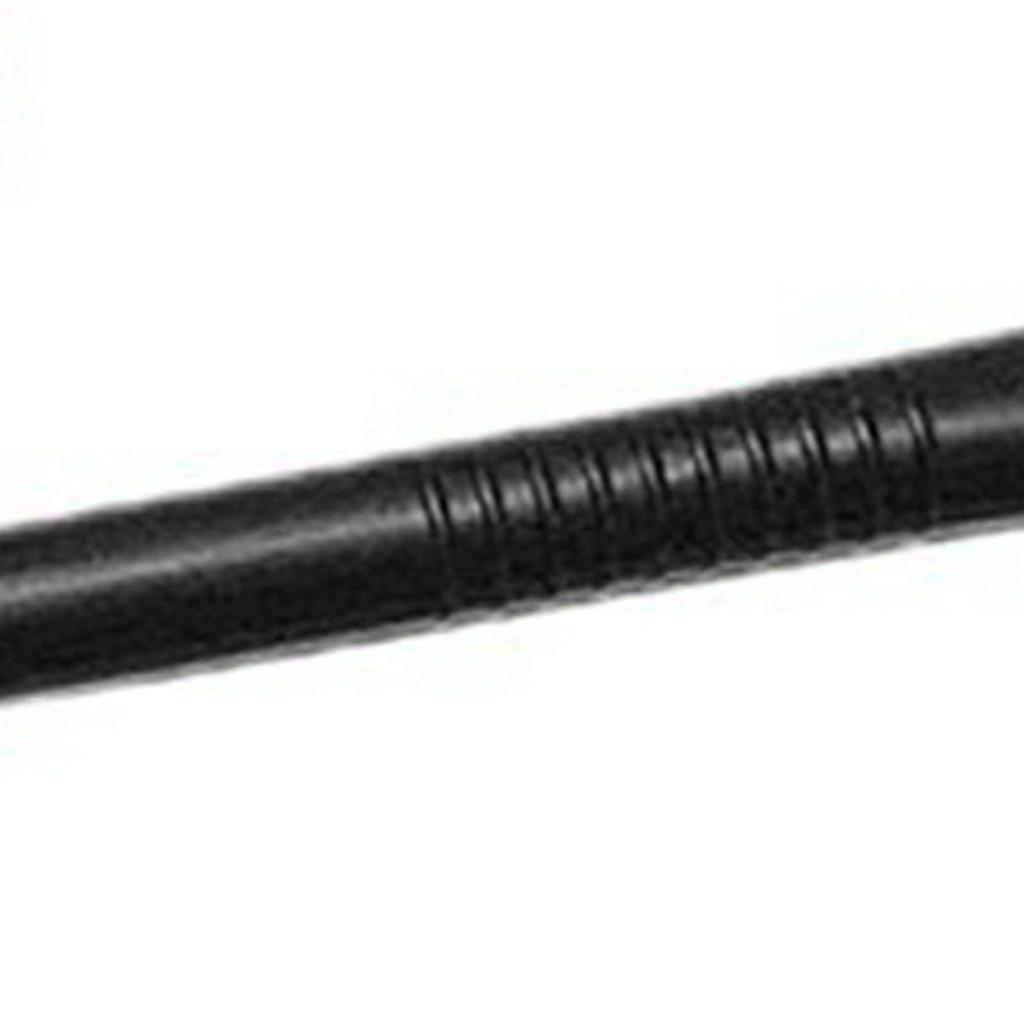 Скакалка пластиковая гибкая регулируемая мягкая проволочная для тренировок дома, черная