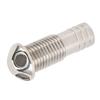 Gas Tank Vent Valve 316 Stainless Steel 20mm Rustproof Long Lasting Straight Fuel Breather Vent for