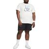 Nike T Shirts Men's White Crew Neck Moderate Straight Fit DZ2635-133