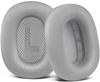 SOULWIT Replacement Ear Pads and Cushions for Airpods Max Durable Mesh Fabric Head Pads with Soft Foam Ear Cups Silver Over-Ear Headset, -