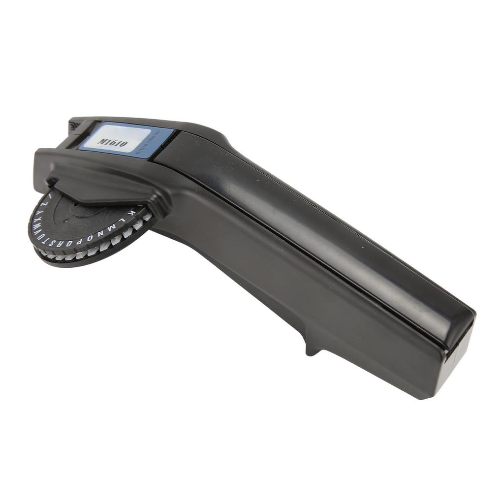 Embossing Label Maker with 2 Rolls Tape DIY Manual Clear Printing 3D Portable Embossed Label Maker