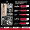 Antiskid Precision Screw Sets Silicone Glasses Repair Tools Eyeglass Repair Kit  Repair Accessories
