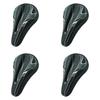 Bicycle Seat Cover Breathable Bike Saddle Cover Cycling Accessories (Black Grey)