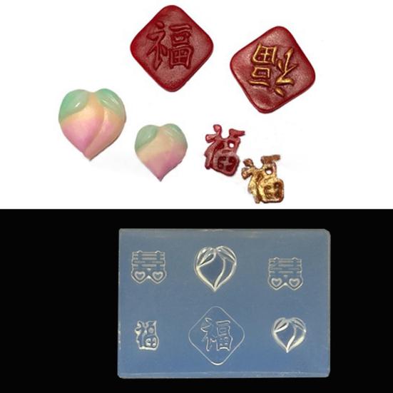 Кремовый орнамент для ногтей, резьба, силиконовая форма, ювелирный декор, инструменты для изготовления украшений