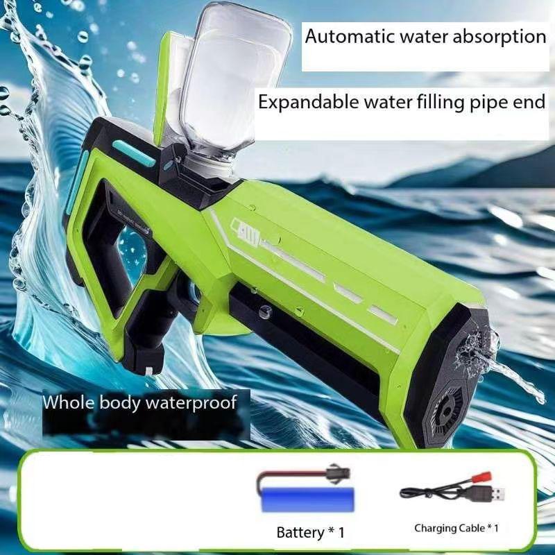 Нетоксичная Новая Автоматическая Летняя Электрическая Игрушка Водяной Пистолет Индукционный Водопоглощающий Хай-тек Распылитель Бассейн Игрушка для Водных Битв на Открытом Воздухе Пляже Для Детей