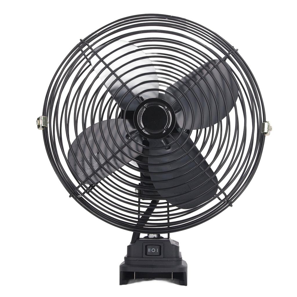 30W 8in Rechargeable Electric Fan Portable 18V Lithium Battery Electric Fan for Camping