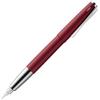 Lamy Studio Royal Red Fountain Red Elegant Metal Body Steel Nib Nib Size Medium Includes LAMY T10 Blue Ink Cartridge Pen, - - (Partially