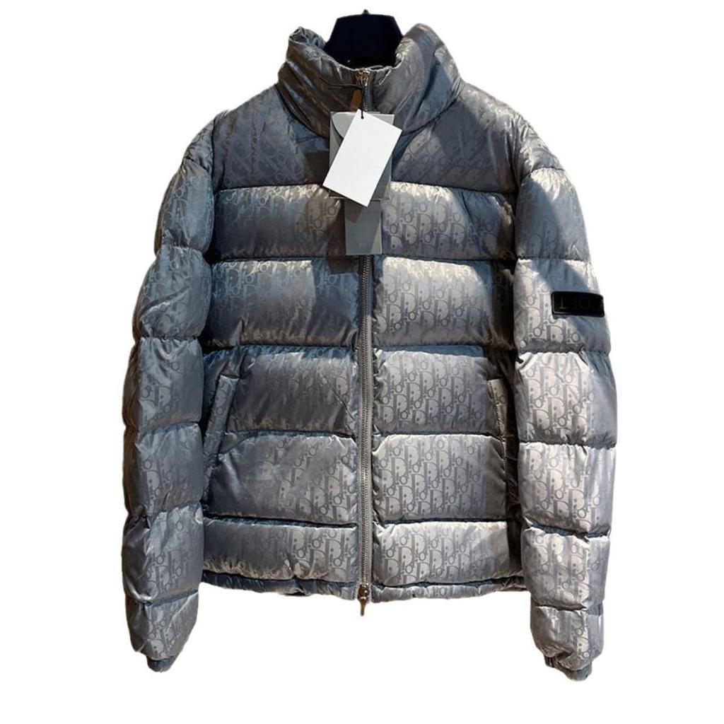 Мужская зимняя пуховая куртка-пуховик в европейском стиле с воротником-стойкой, белая