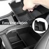 Car Center Console Storage Box Leather Armrest Cover For BYD Atto 3 Yuan Plus 2024 2024 Multi-style Auto Modified Accessories