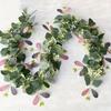 Simulation Green Plant Eucalyptus Vine Wedding Home Decoration Simulation Vine Eucalyptus Leaves Vine Green Plants