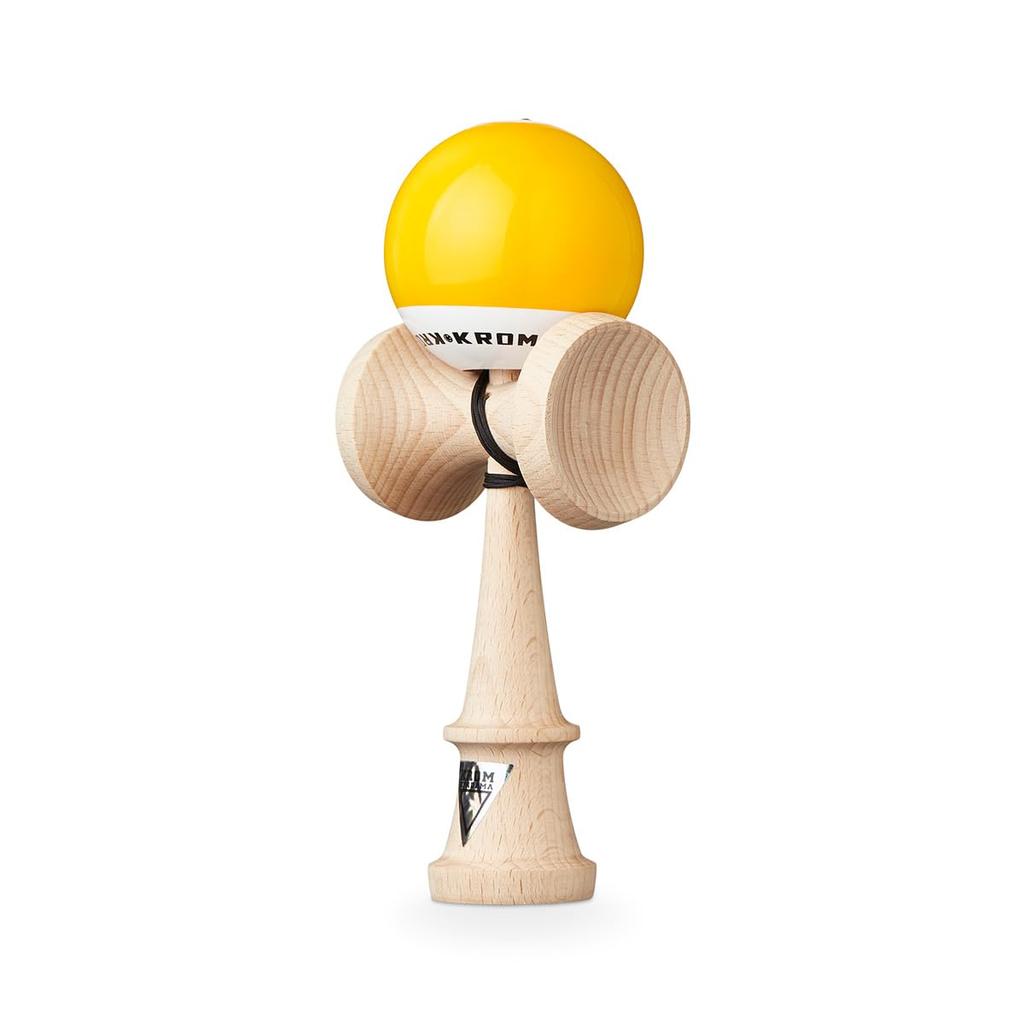 Kendama KROM POP Chrome Pop LOL Sticky Clear (Yellow)