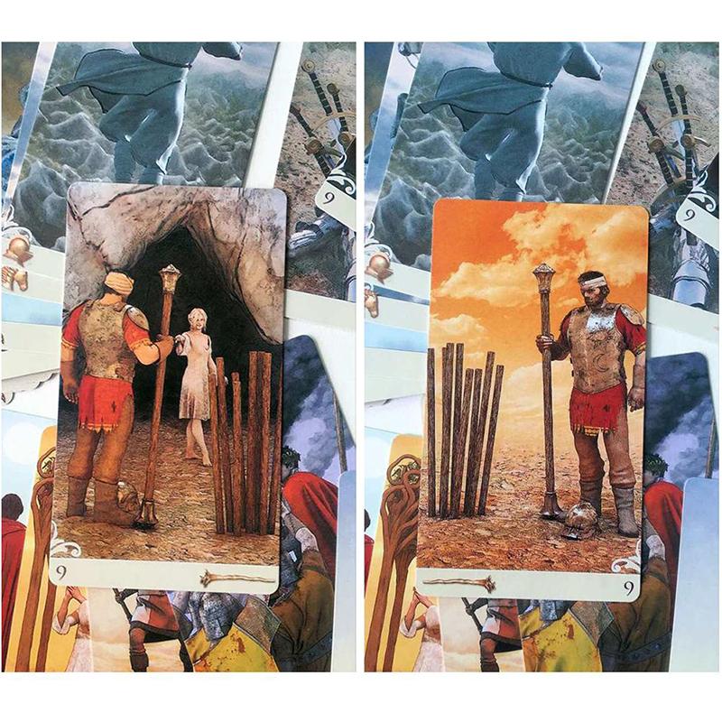 78 шт. комплект карт Таро Vice Versa, настольная игра для семейной вечеринки Oracle Deck