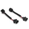 2pcs H13 9008 Male To Female Wiring Harness Adapter for Car Headlight Fog Light Universal