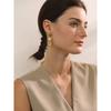 Yhpup Stainless Steel Metal Waterproof Heart Love Drop Dangle Earrings Popular Fashion Daily Charm Statement Jewelry for Women
