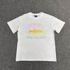 Cor Basic Series Short Sleeve T-Shirt Phantom Letter Print Couple Style Loose Fit Tee