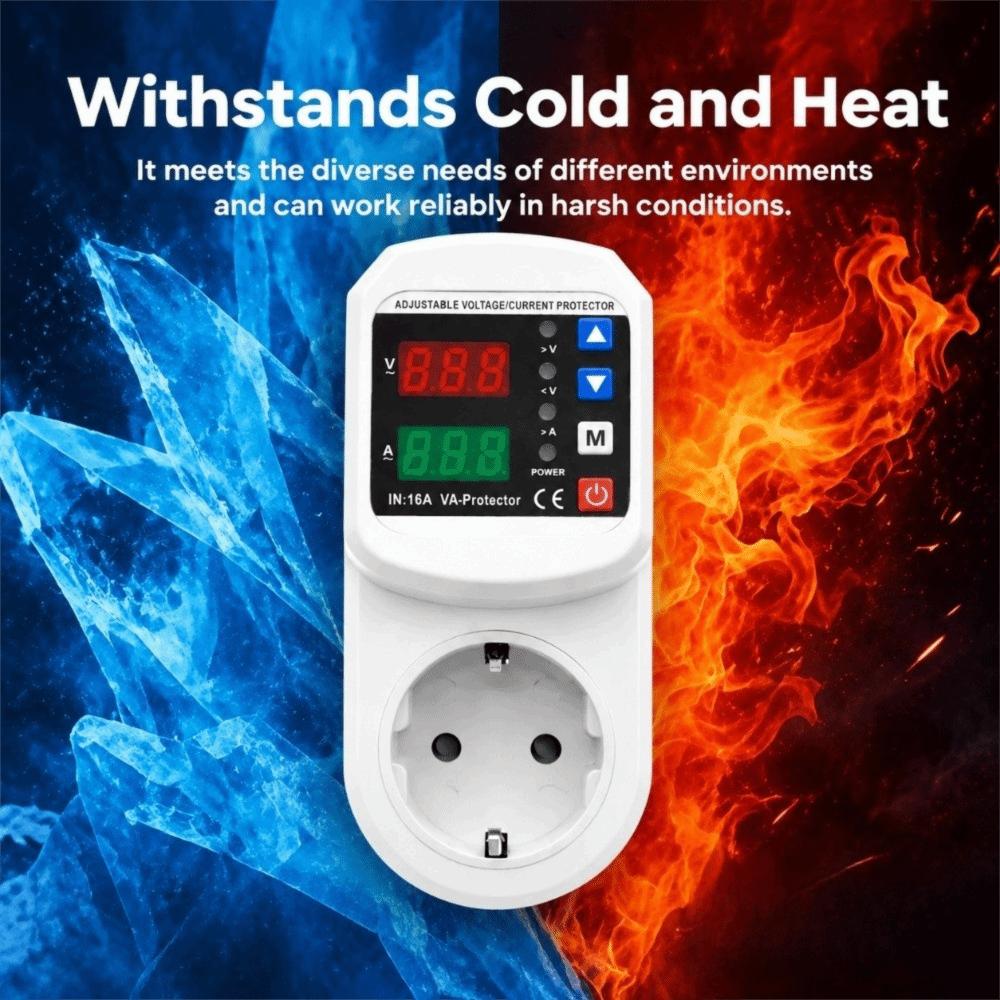 Refrigerator Current Protector Socket Adjustable Surge Protection Socket Home Use