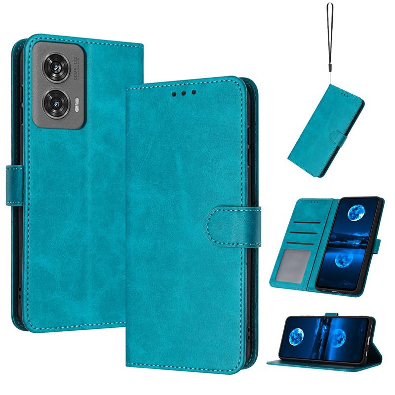 Magnetic Flip Cover Leather Case For Motorola S50 Neo MOTO S50Neo Edge 50 Pro Fusion X50 Ultra Solid Color Skin Feel Wallet Bags