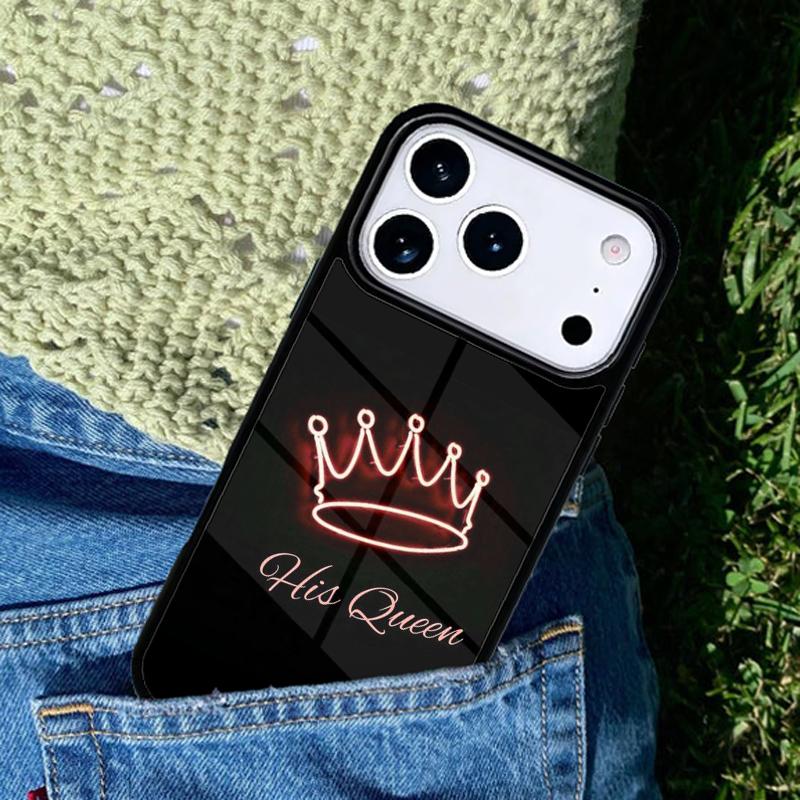 Queen princess crown mobile phone case Compatible with IPhone 17 16 15 14 13 12 11Pro Max 17 Air cover