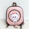 Baby Kindergarten Cat Backpack With Cotton Oxford Material And Playful Style For Children