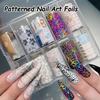 Leopard Print Nail Foils Flower Nail Art Stickers Professional Manicure Decals  Nail Decoration