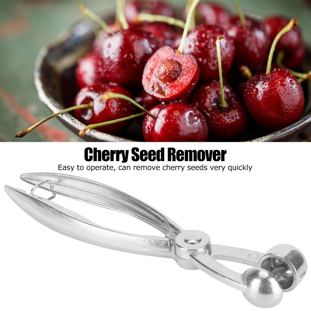 Aluminum Alloy Cherry Pitter with Lock Olive Core Remover Fruit Corer Food Preparation