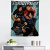 Поп-рок группа Tokio Hotel Настенный гобелен с чартом Для гостиной Дома Комнаты в общежитии Декор Искусство Домашний декор