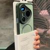 Чехол для Huawei Pura 80 Pro Pura 70 Pro+ Чехол Магнитный Матовый Ощущение кожи И Теплоотвод Чехол для телефона Нескользящий Бампер