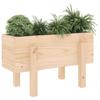 VidaXL Planter 62x30x38 Cm Solid Pine Wood 825177
