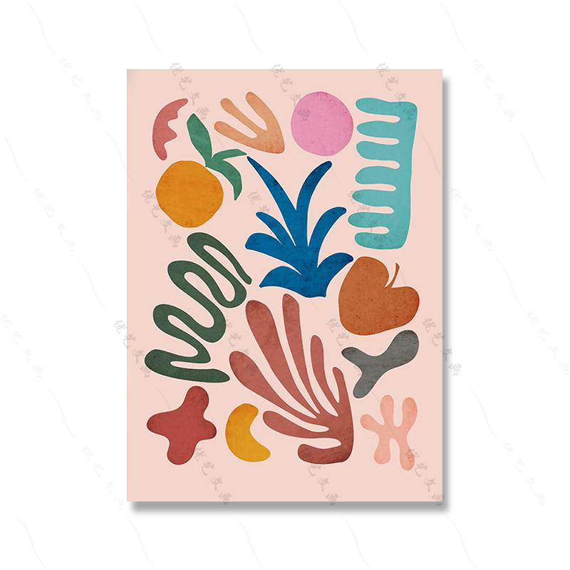 Цвет Аннотация Цветок Губы Улыбка Цитата Бохо Настенная Картина Холст Картина Скандинавский Плакат Принт Детская Роспись Декор Гостиной