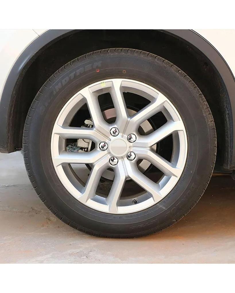 Wheel Cap 17mm 19mm 21mm Universal Auto Parts Tire Nut Wheel Hub Decorative Plastic Shell Nut Protection Cover 20pcs Wheel Cover(19MM)