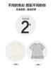Sweet hemline design: Girls' T-shirt, short sleeved, summer clothes, children's clothing, children's T-shirt