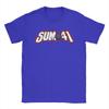 Sum 41 Band Men's T Shirts SUM41 Punk Amazing Tees Short Sleeve O Neck T-Shirt 100% Cotton Birthday Present Clothes