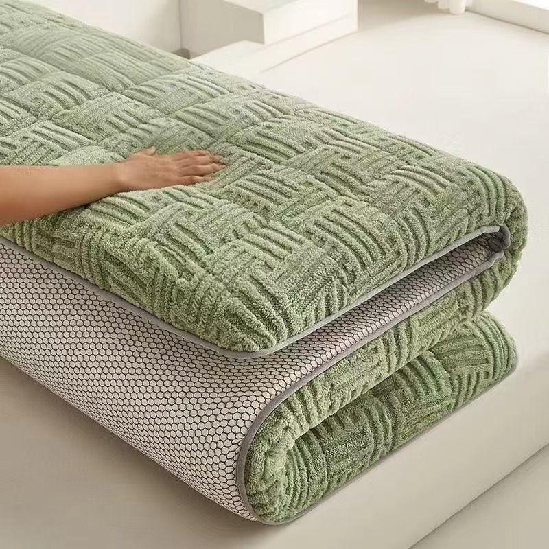 Матрас из овечьей шерсти, домашний мягкий матрас, наматрасник для спальни, зимний утолщенный теплый матрас из молочного флиса