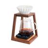 Watchget Wooden Coffee Dripper Coffee Dripper Holder for Coffee Drip and Hand Drip Coffee Supplies Stand, Coffee,