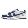 NBA x Dunk Low EMB GS 75-летие - Nets Детские кроссовки Белый Темно-синий Серый DO6288-001