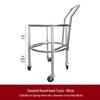 heightened hand-push 60cm with wheels