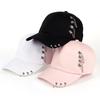 Casual Adjustable Iron Ring Baseball Caps Snapback Cap Casquette Hats  Casual Gorras Dad Hats