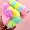 Squeeze Toy Luminous Caterpillar Toy Fidget Squeeze Antistress Soft Squish Decompression Toy
