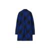 Burberry Checked Single Breasted Long Sleeved Car Coat 80855961