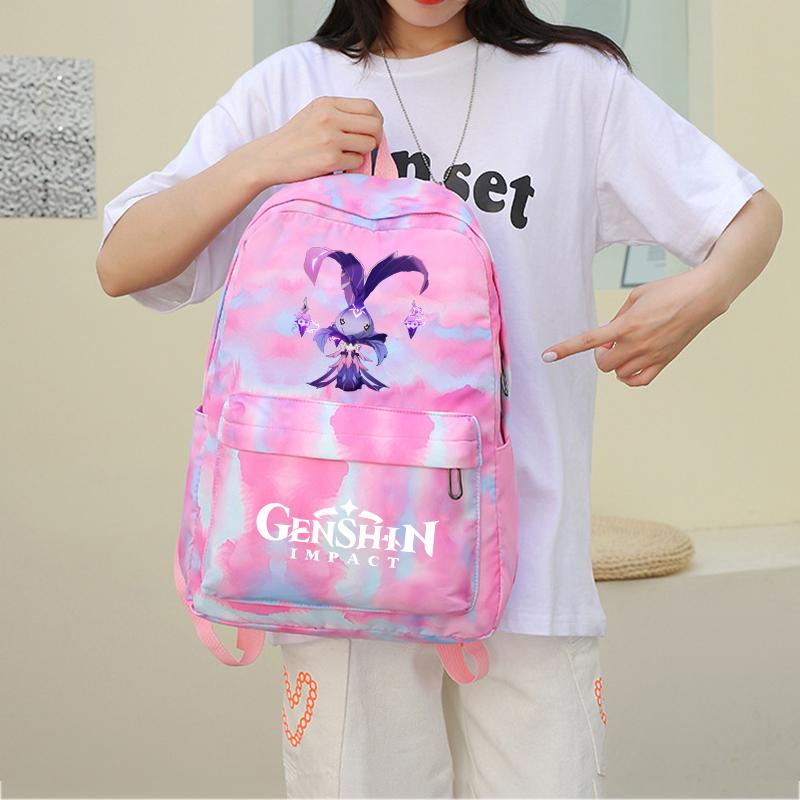 3Pcs/set Anime Girl Backpack Set School Students Kawaii Back To School Backpack Boy Children Lunch Bags Pencil Box
