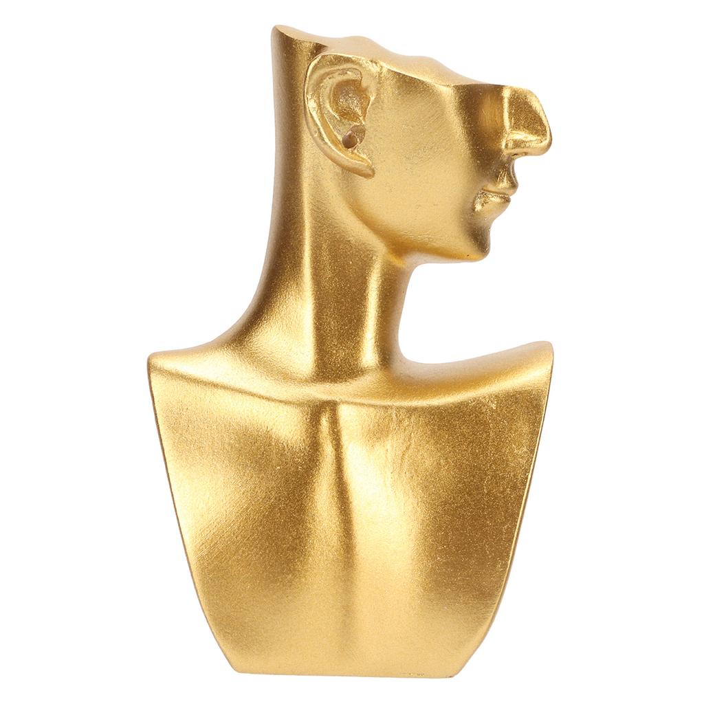 Portrait Model Jewelry Display Stand Multipurpose Small Resin Jewelry Necklace Stand for Jewelry